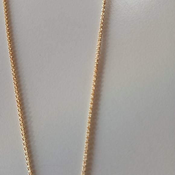 ❤️Madewell❤️ Gold Plated Tiny Moon Pendant💥Vintage Gold 💥 - Picture 3 of 7